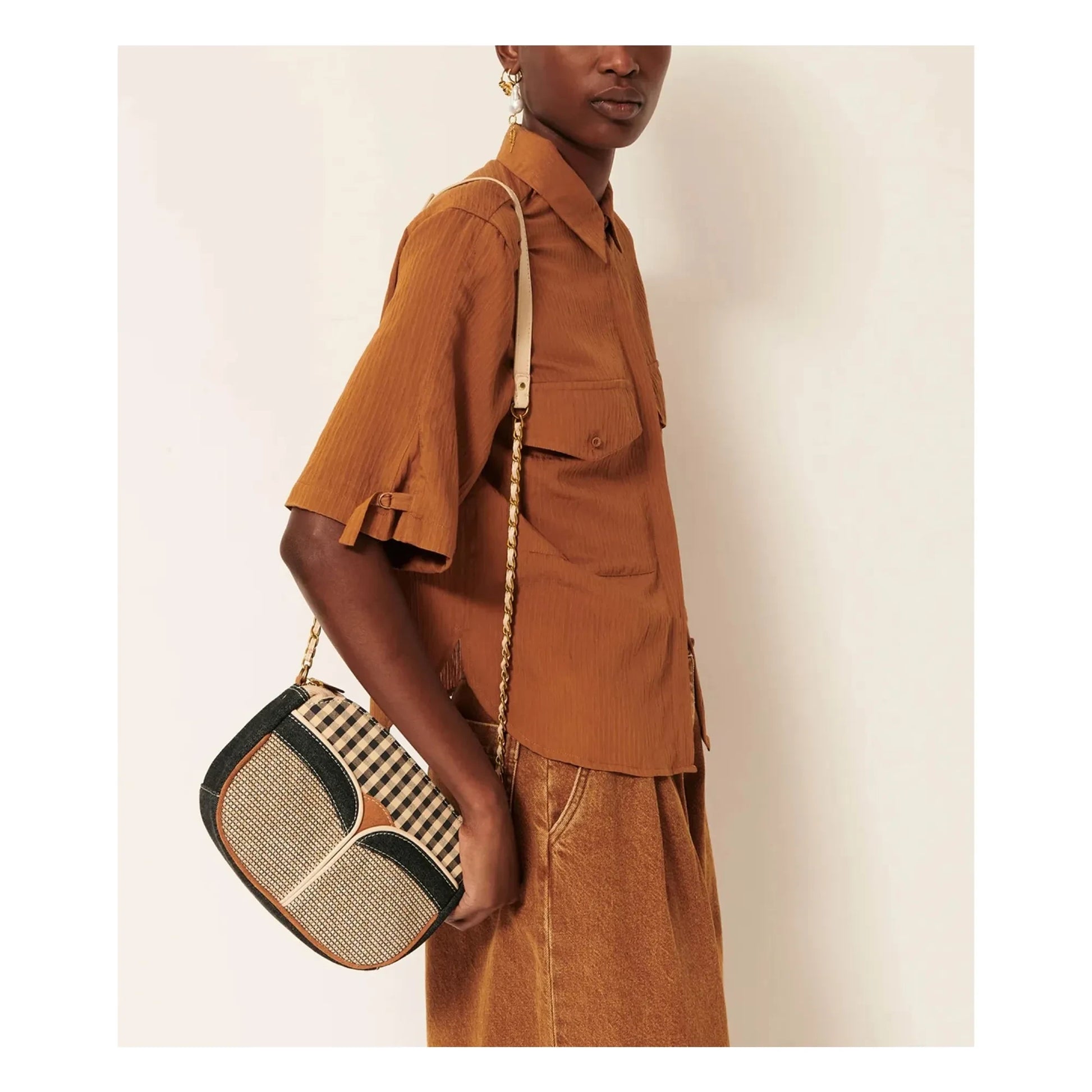 Sessùn - Divine V bag | Sand