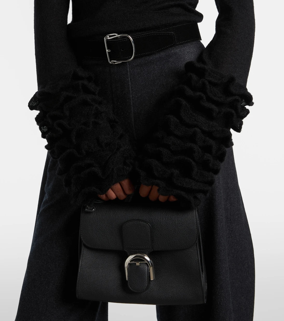 Delvaux - Brilliant Small deri omuz çantası