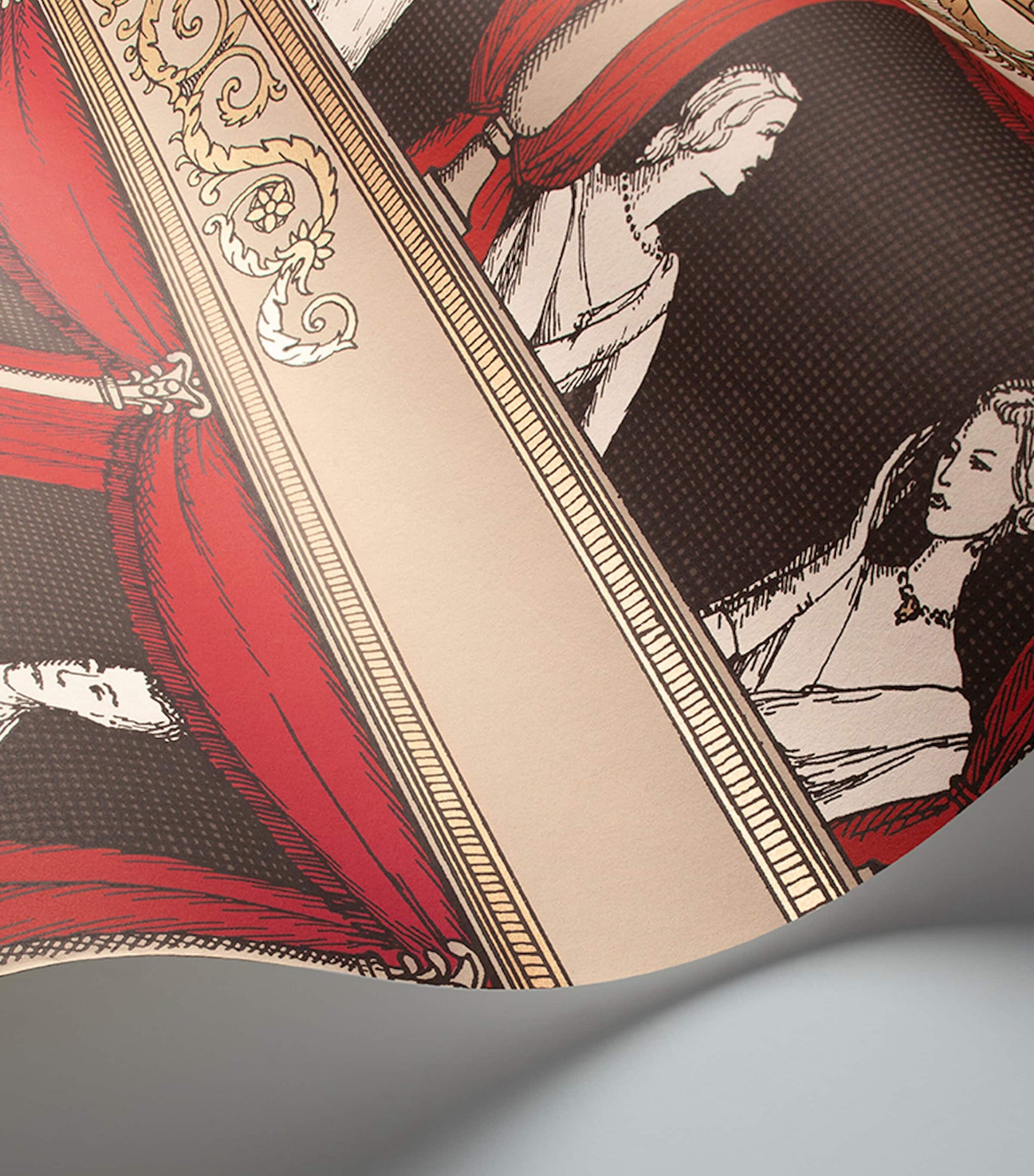 Cole & Son x Fornasetti Teatro Wallpaper Roll