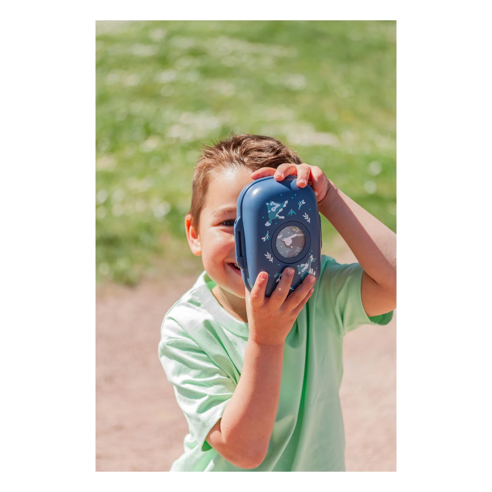 Monbento - Gram Loup snack box | Blue
