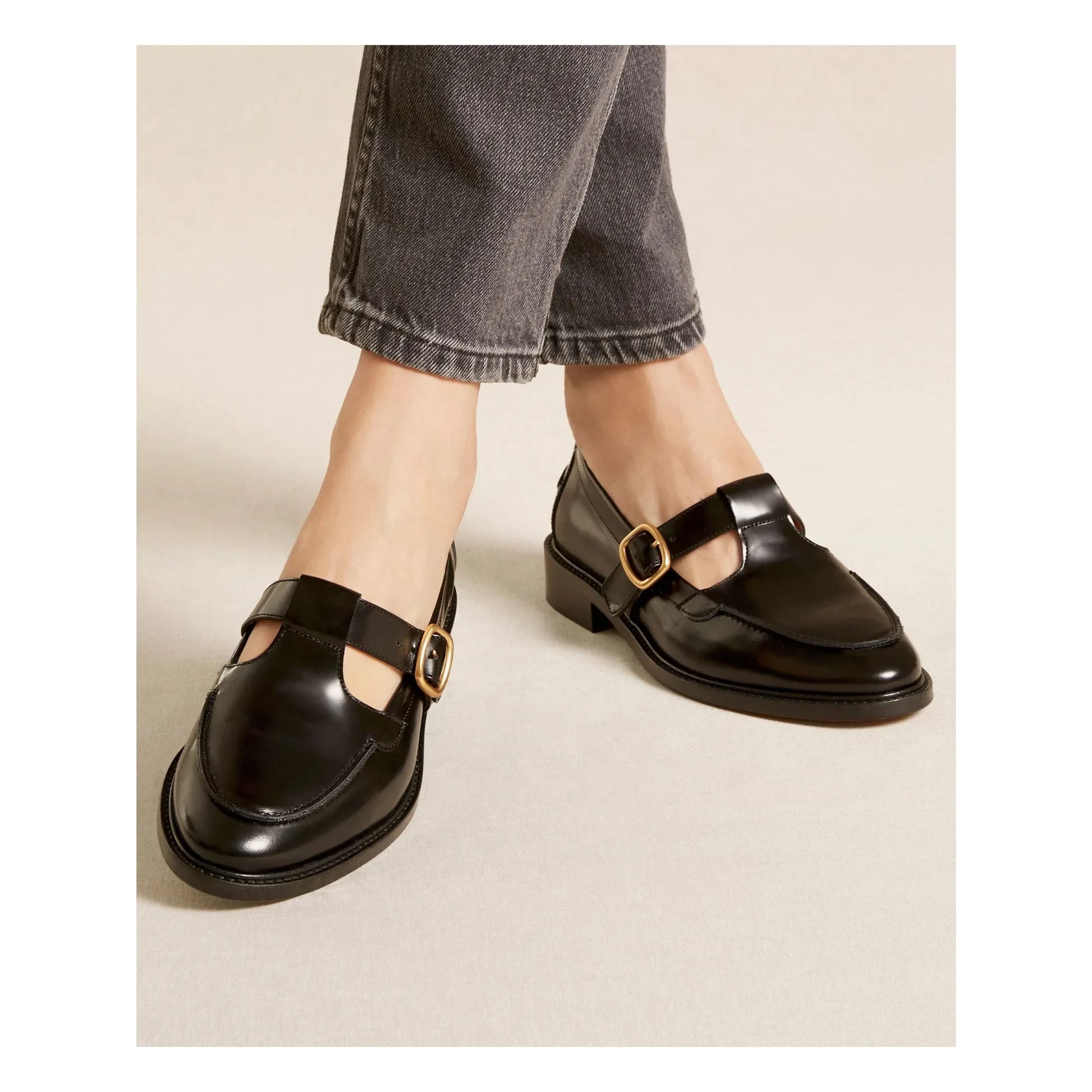 Rivecour - Moccasins n°84 Glacé Leather | Black