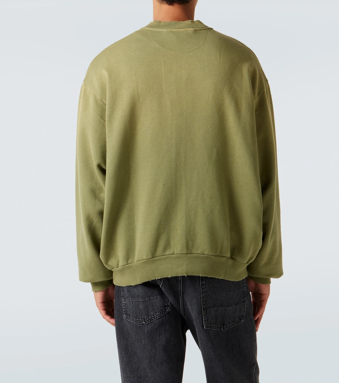 Acne Studios - Logo cotton-blend fleece sweatshirt