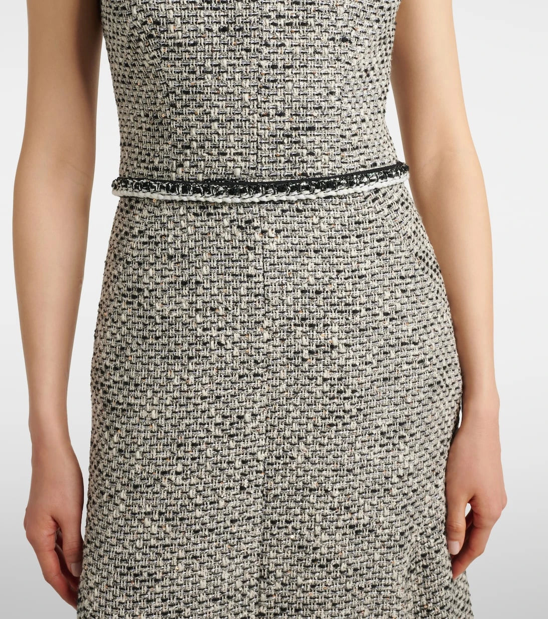 Safiyaa - Andrea tweed midi dress