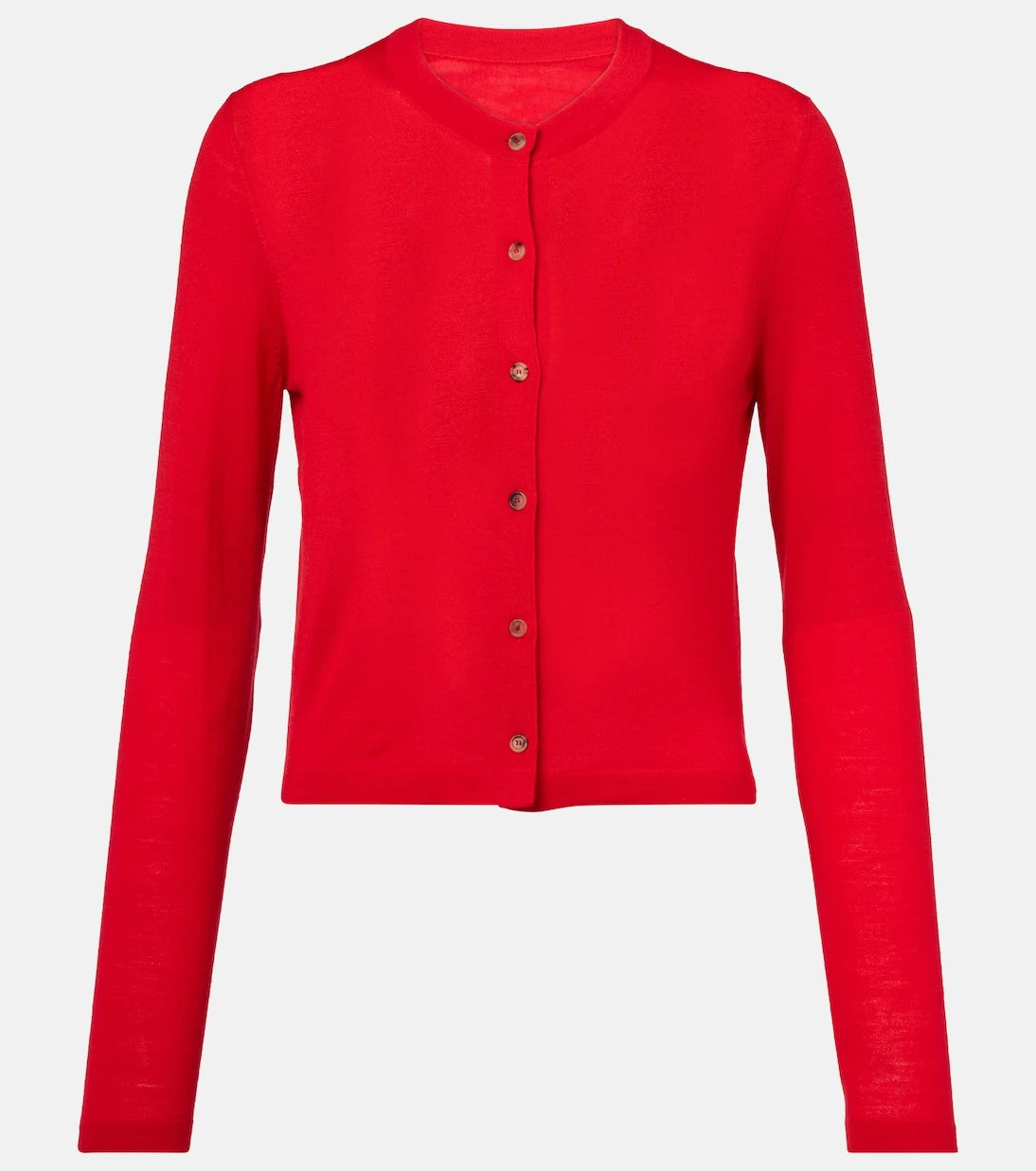 Khaite - Brieta wool-blend cardigan