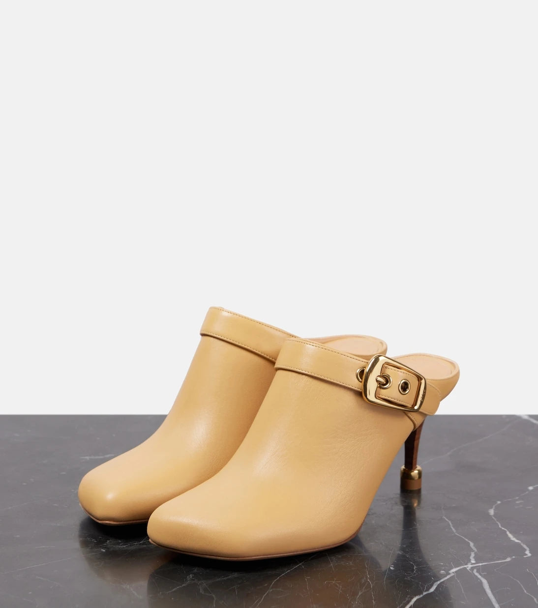 Chloé - Andrea leather mules