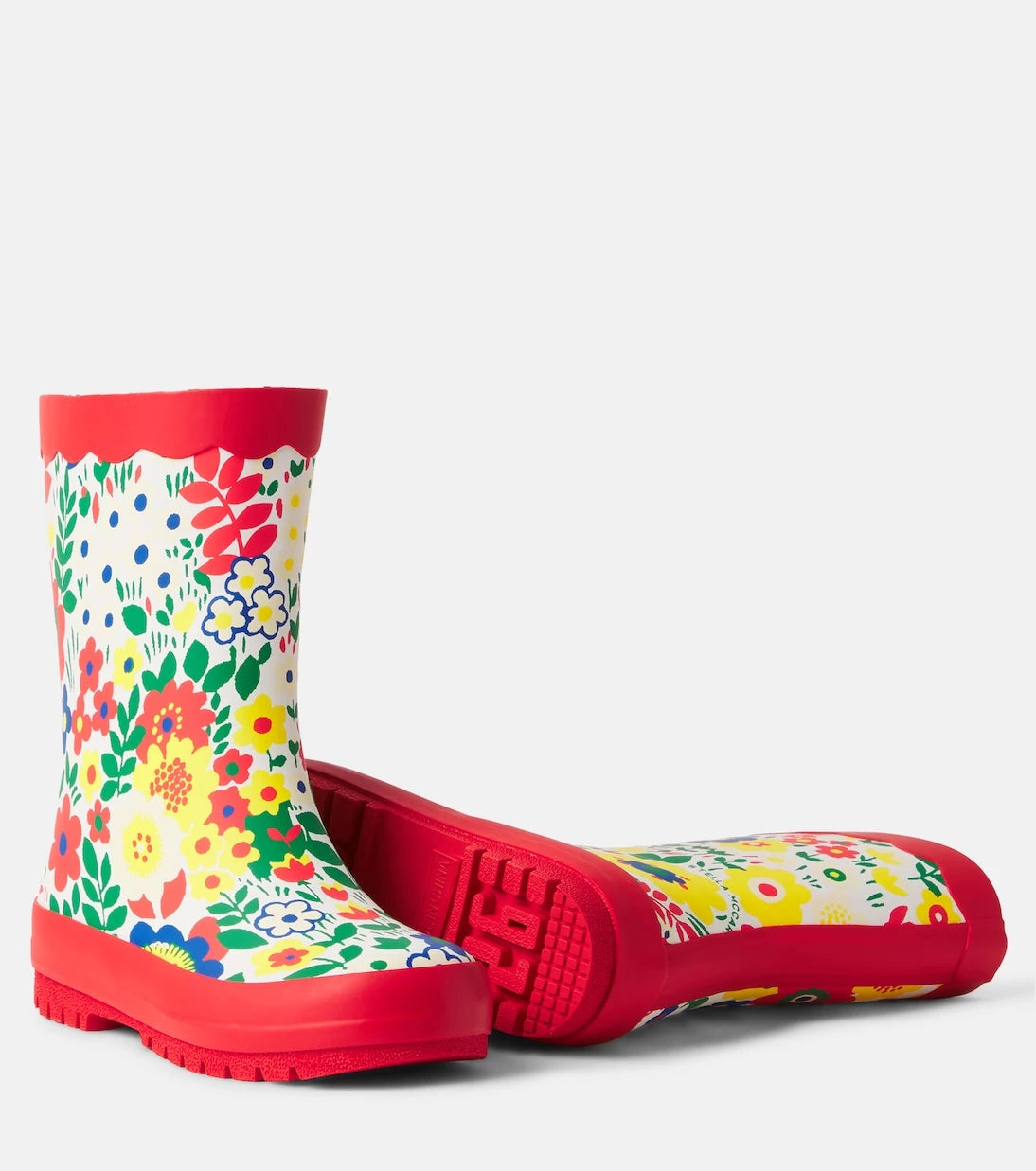 Stella McCartney Kids - Floral rain boots