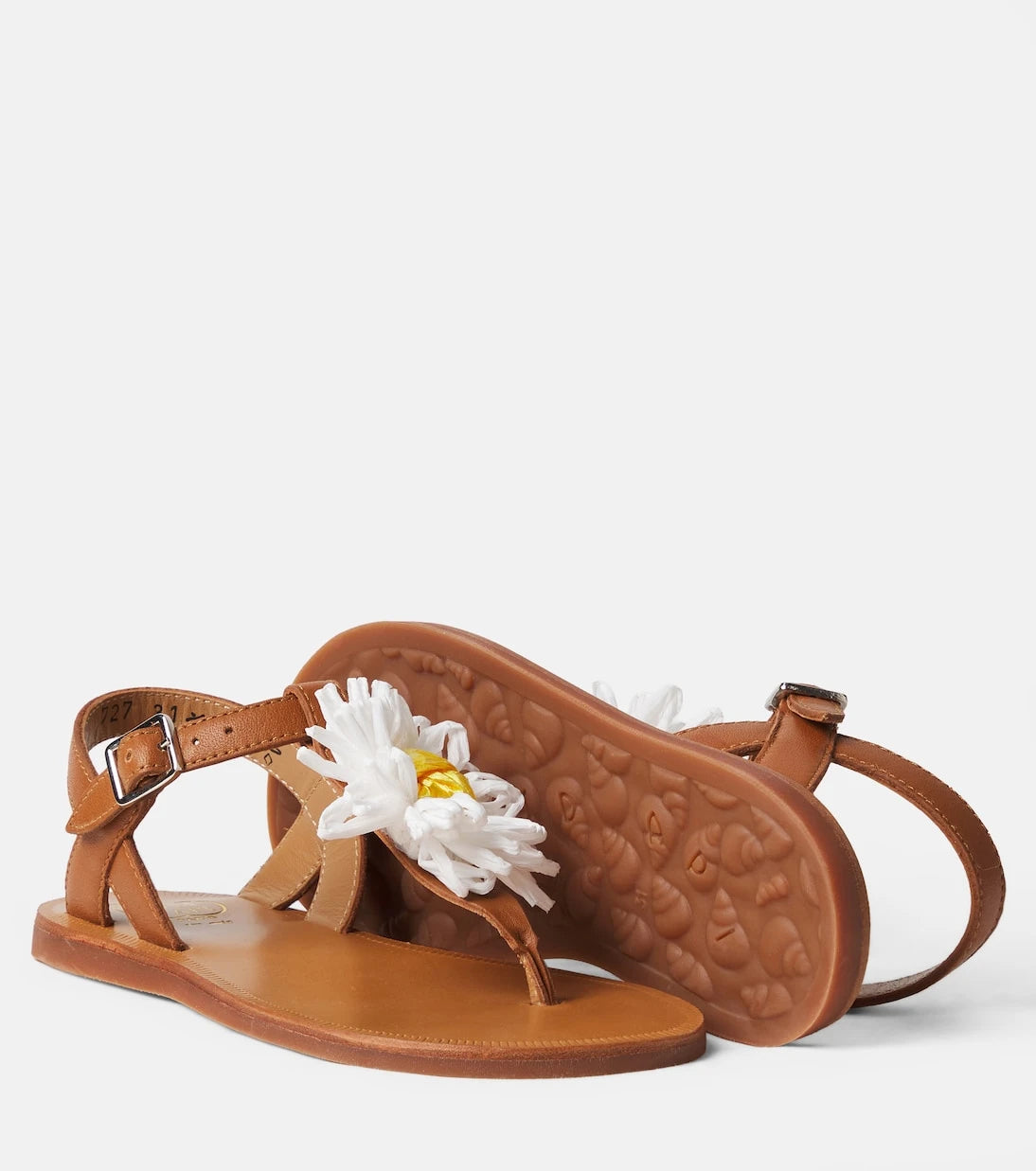 Pom d'Api - Plagette thong leather sandals
