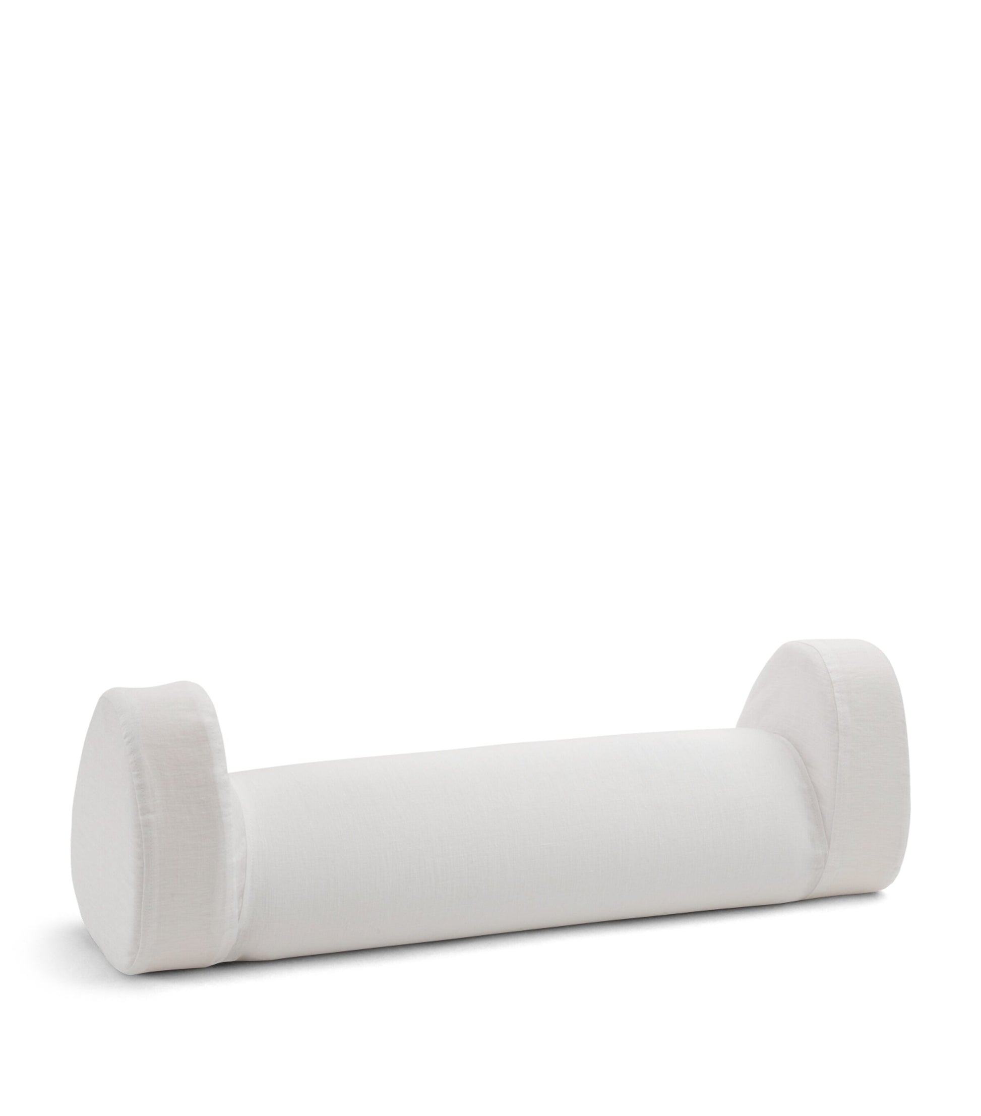 Knee Pillow with Linen Pillowcase (64cm x 21cm)