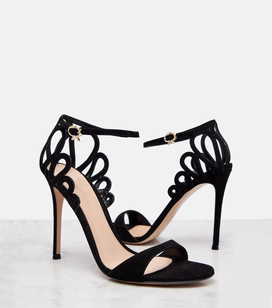 Gianvito Rossi - 105 süet sandalet