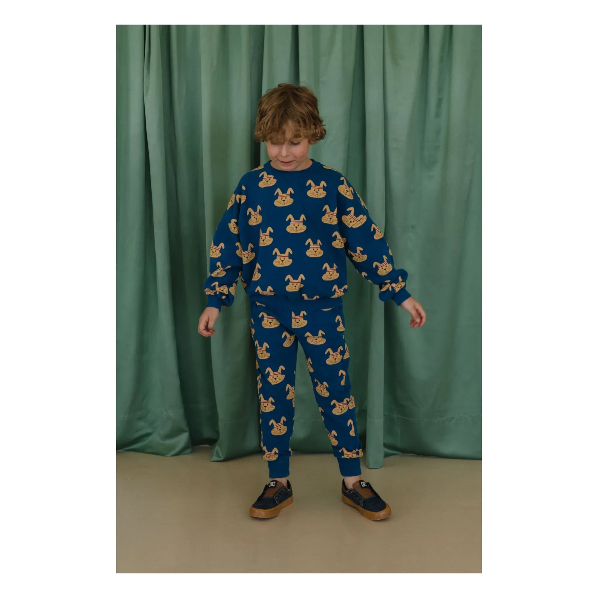 We Are Kids - Charles Lapins organic cotton jogger | Blue