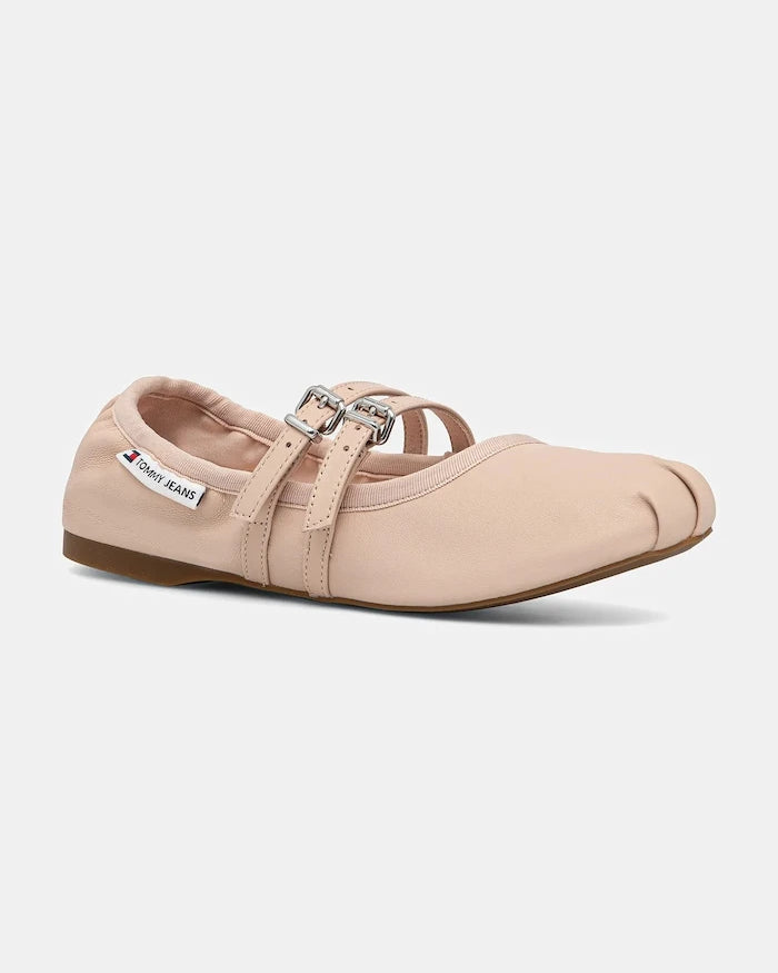 Tommy Jeans BALLERINA Deri Balerin Ayakkabı