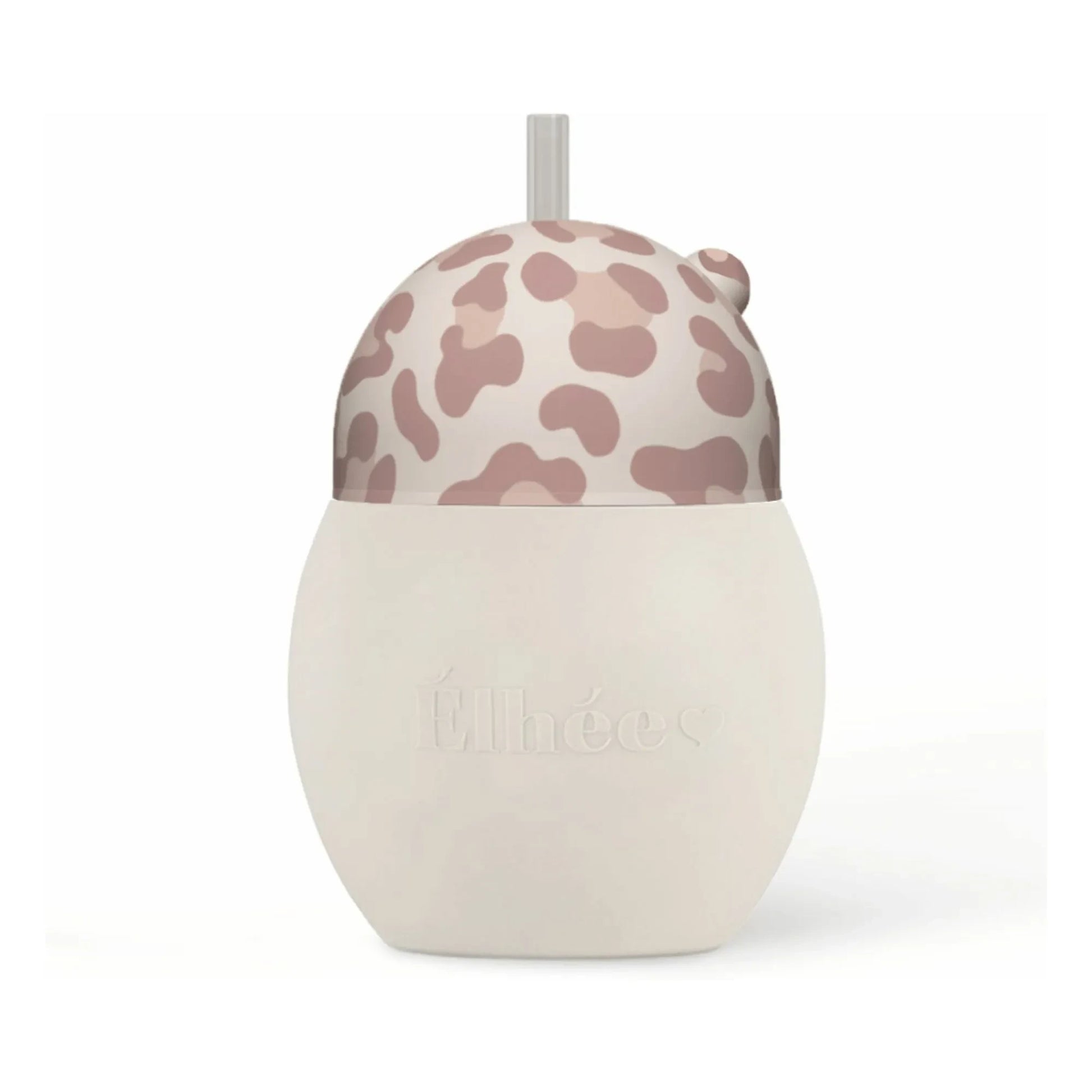 Elhée - Graouu straw cup | Pink