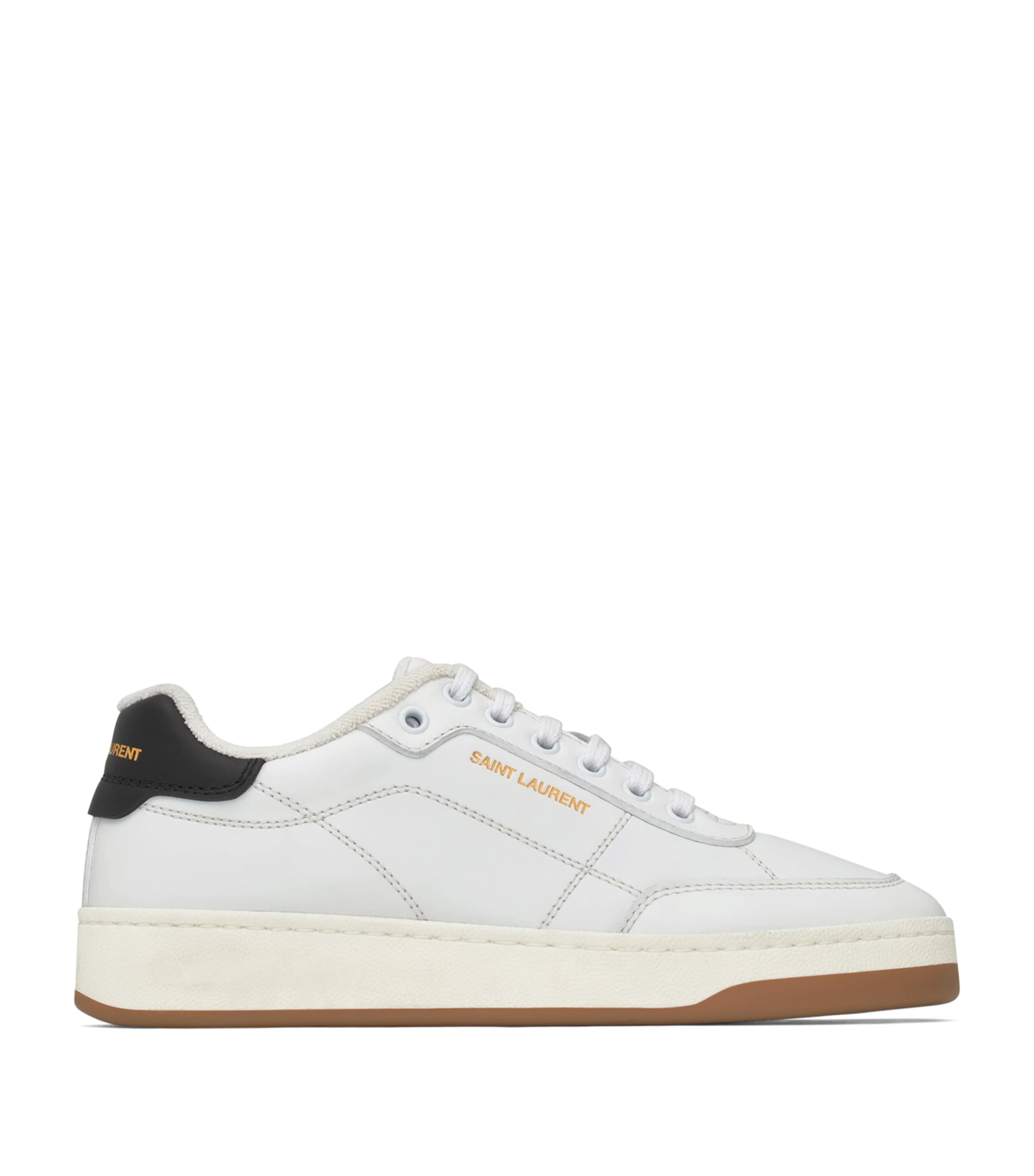 Saint Laurent Leather SL/61 Low-Top Sneakers