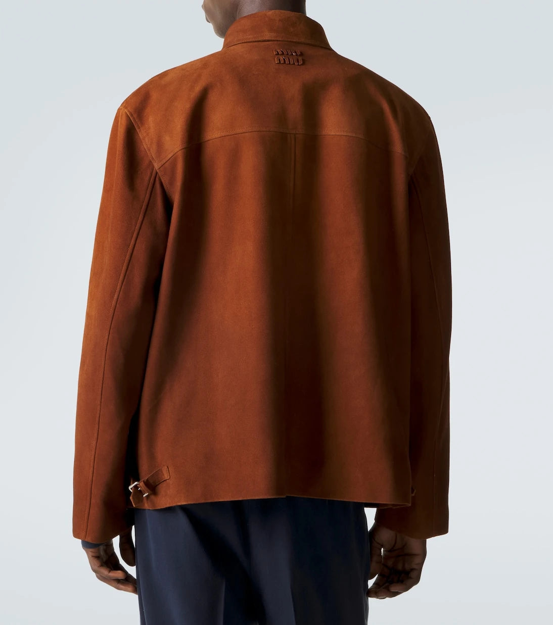 Miu Miu - Suede blouson jacket
