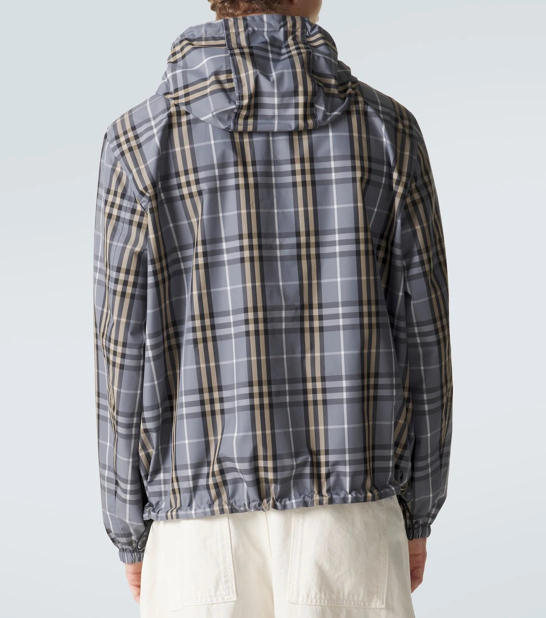 Burberry - Burberry Check reversible hooded jacket