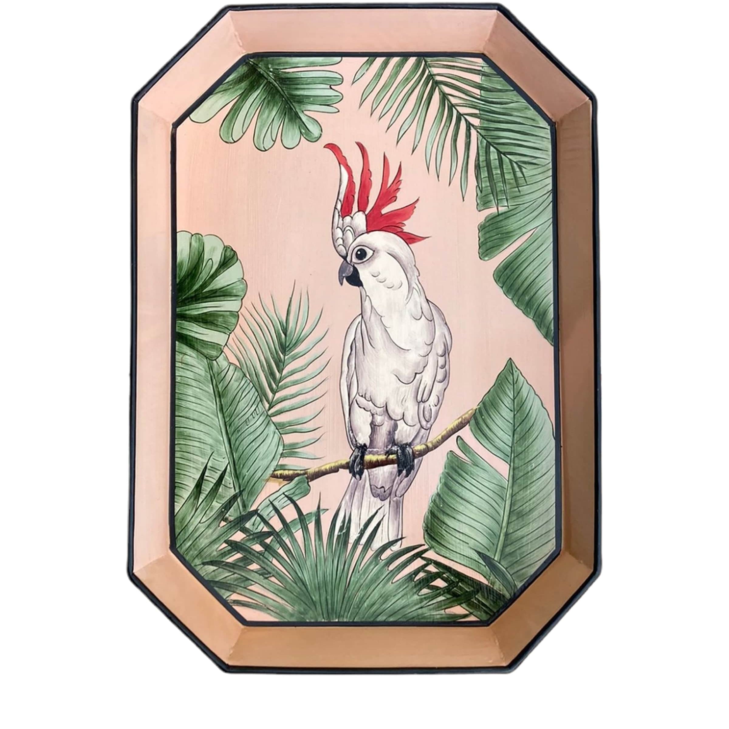 Iron Cockatoo Tray (43cm x 30cm)