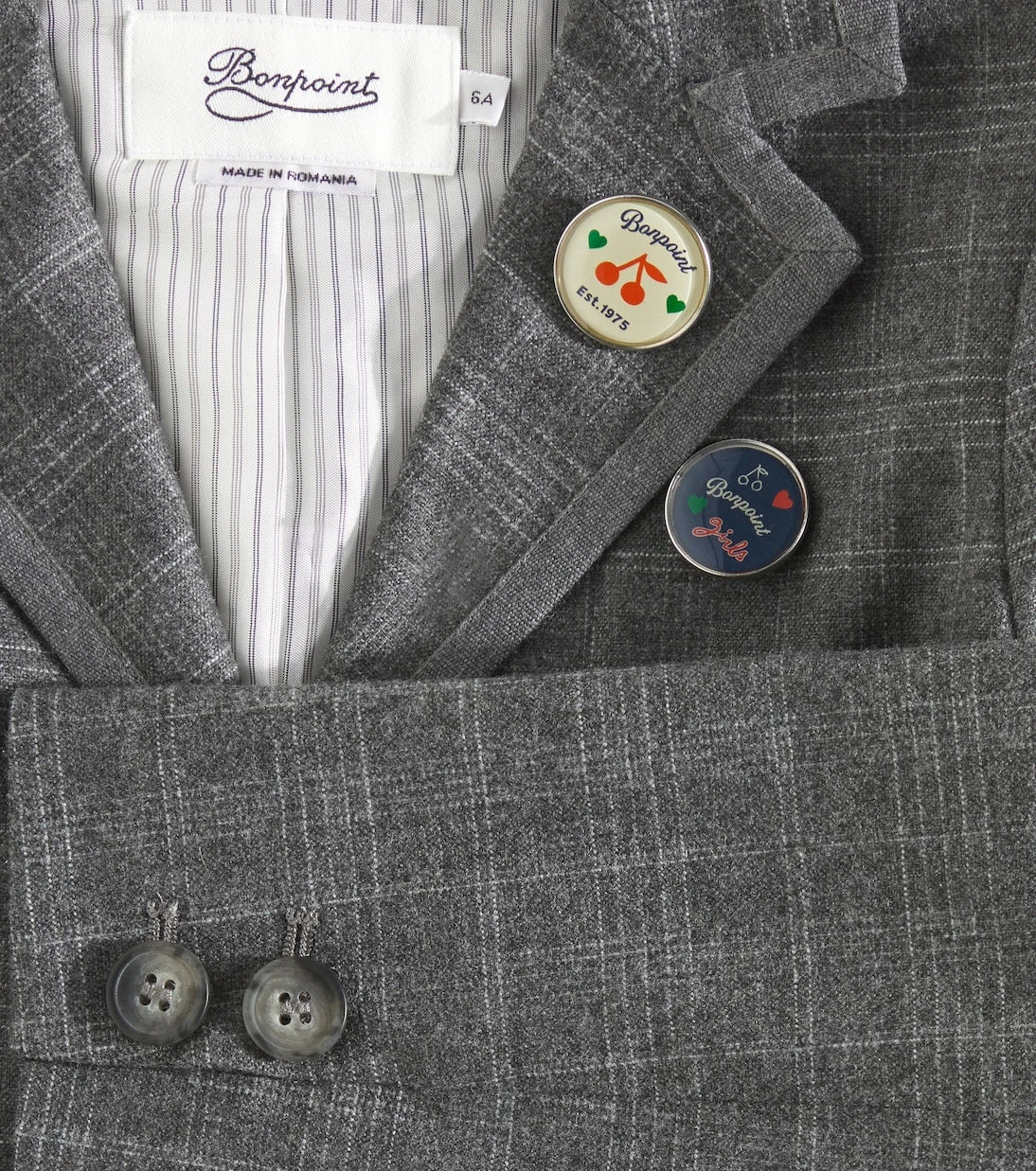 Bonpoint - Ginevra checked flannel blazer