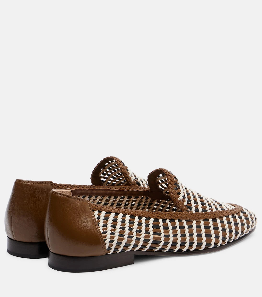 Veronica Beard - Prilla woven leather loafers