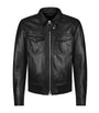 TOM FORD Black Grained Nappa Leather Jacket