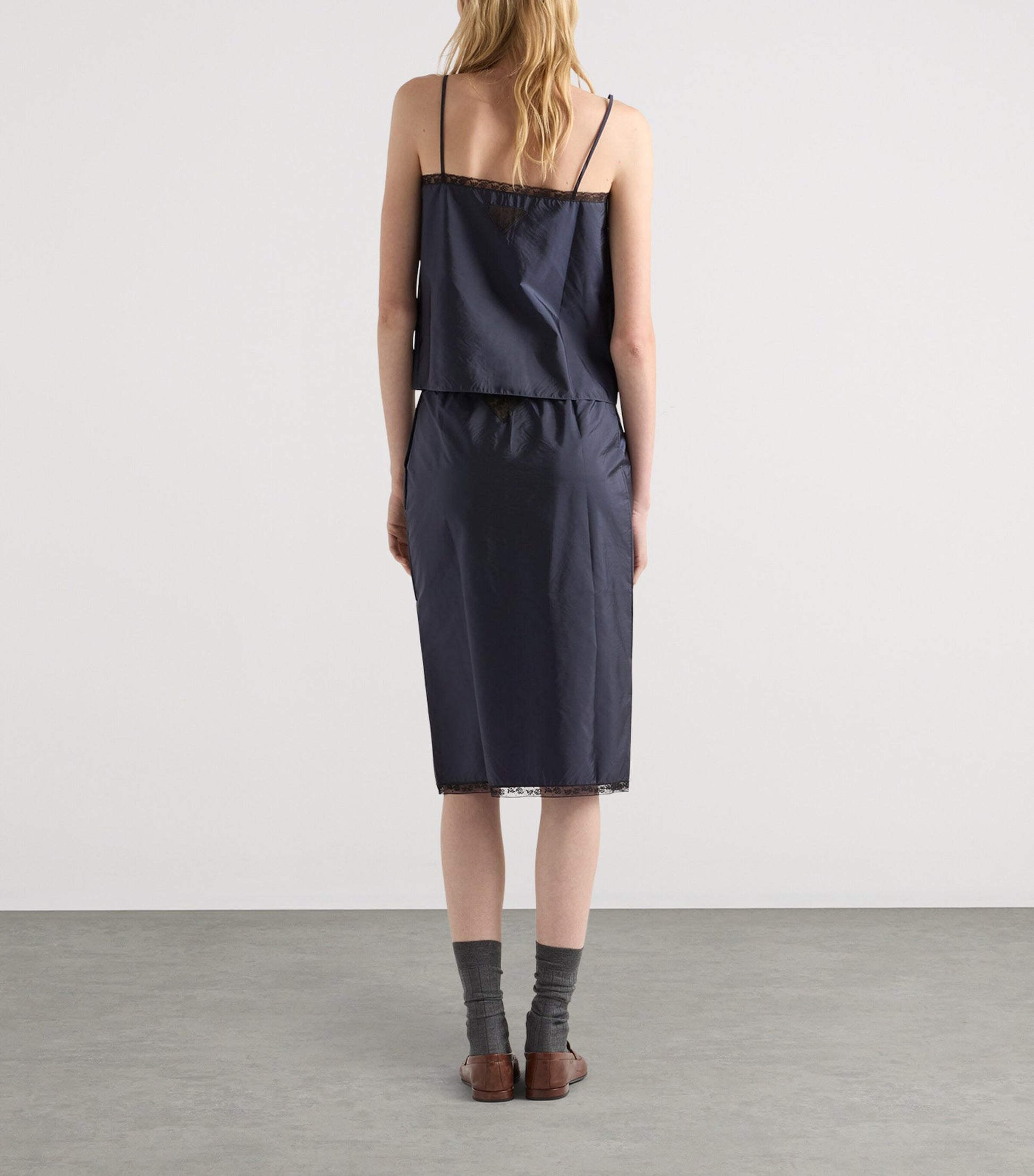 Prada Blue Re-Nylon Tank Top