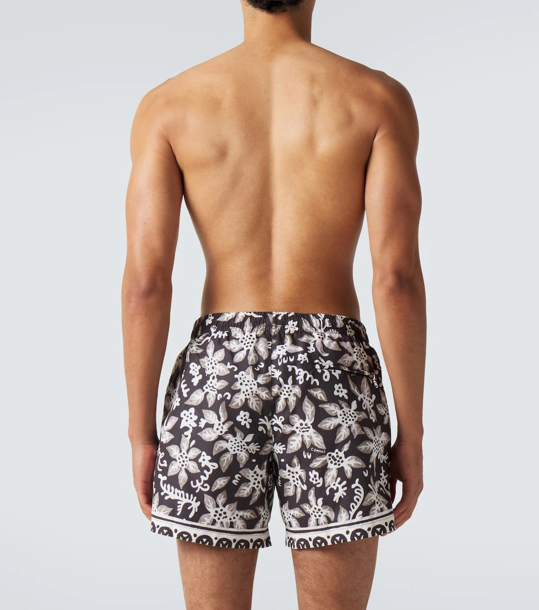 Commas - Printed swim trunks