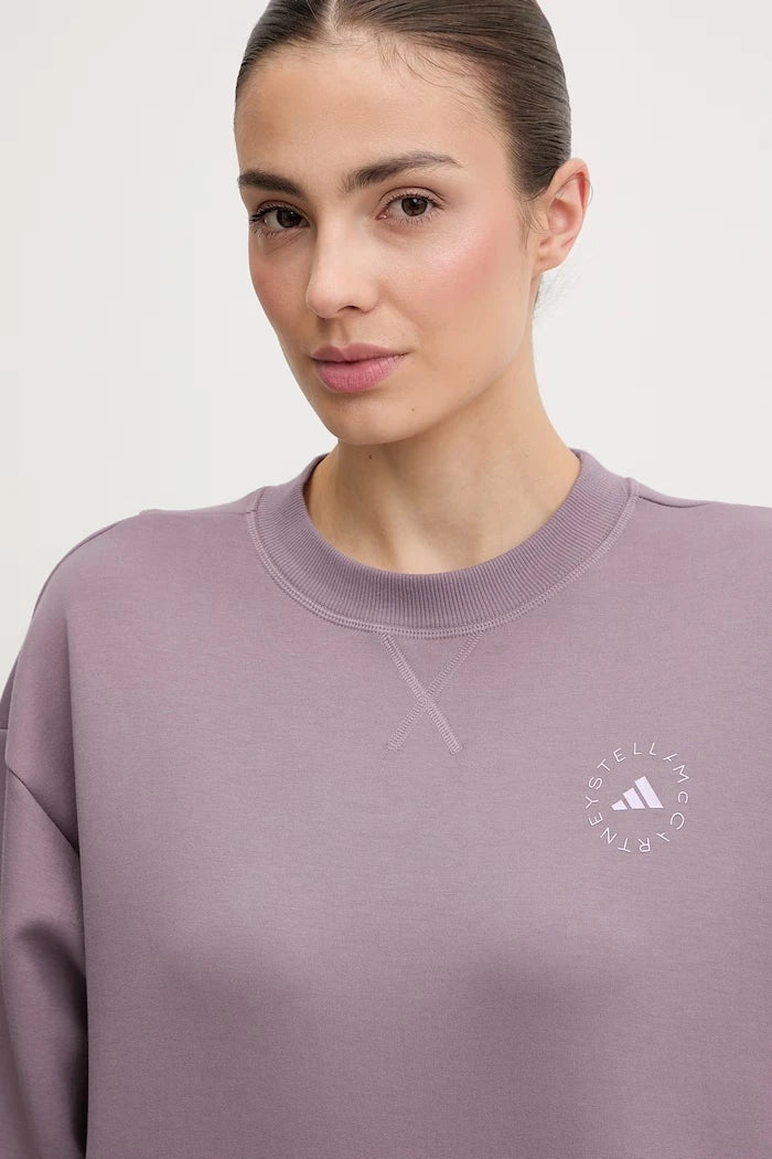 adidas by Stella McCartney суичър дамски с памук
