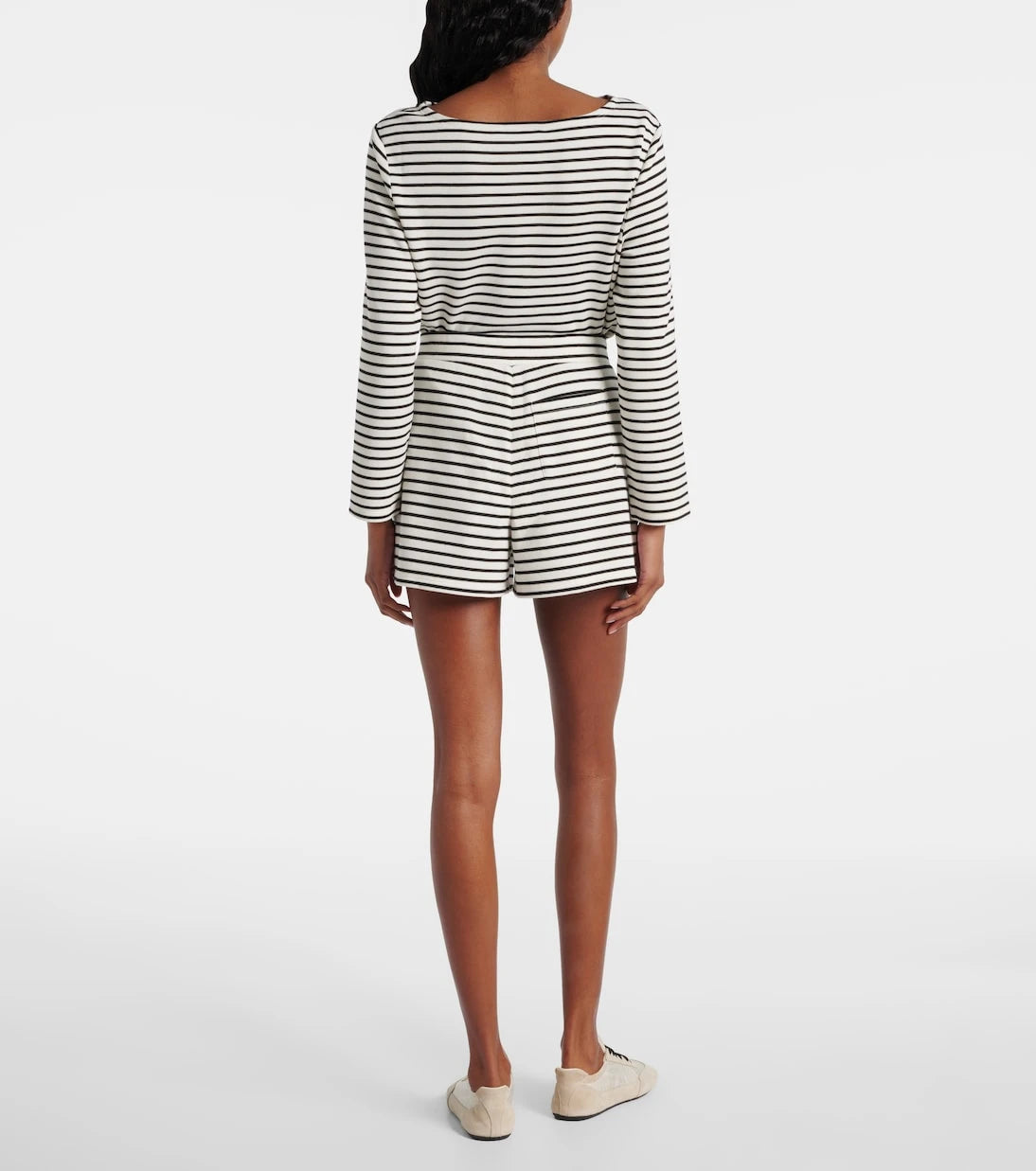 Veronica Beard - Brighton striped shorts