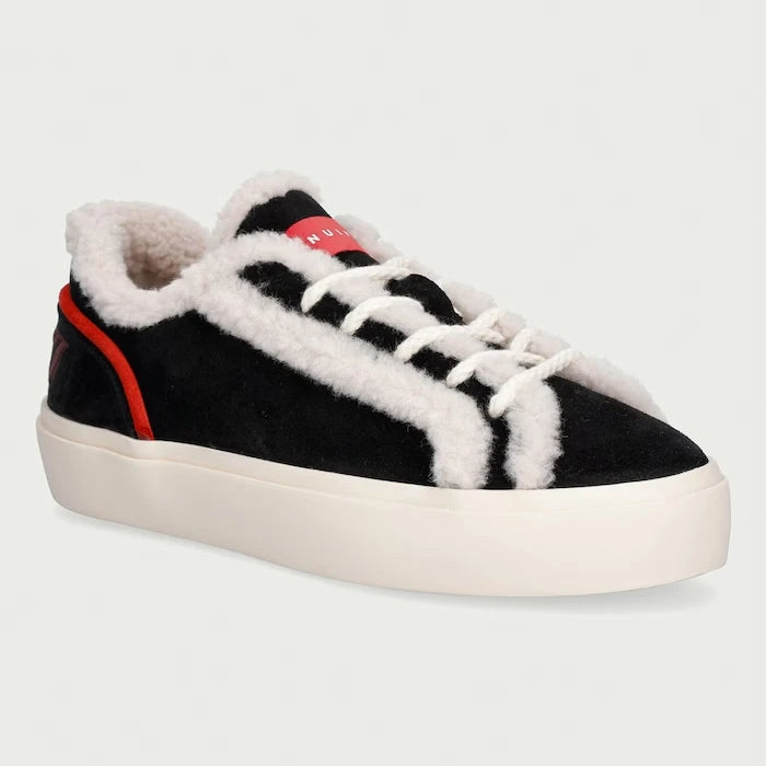 Inuikii Lila Shearling Lace Up Kadın Süet Sneaker
