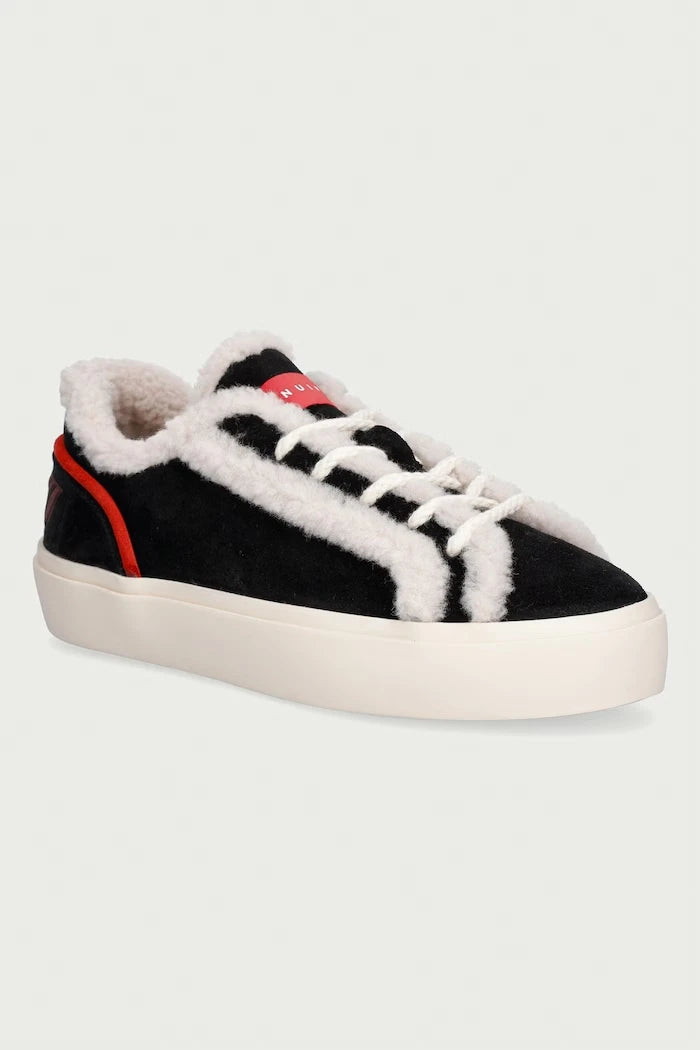 Inuikii Lila Shearling Lace Up Kadın Süet Sneaker