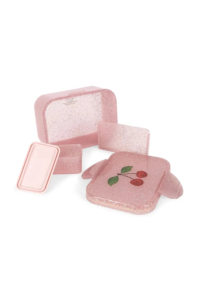 Konges Sløjd Çocuklar için Beslenme Kutusu LUNCH BOX GLITTER