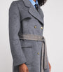 Wool-Blend Double-Faced Coat