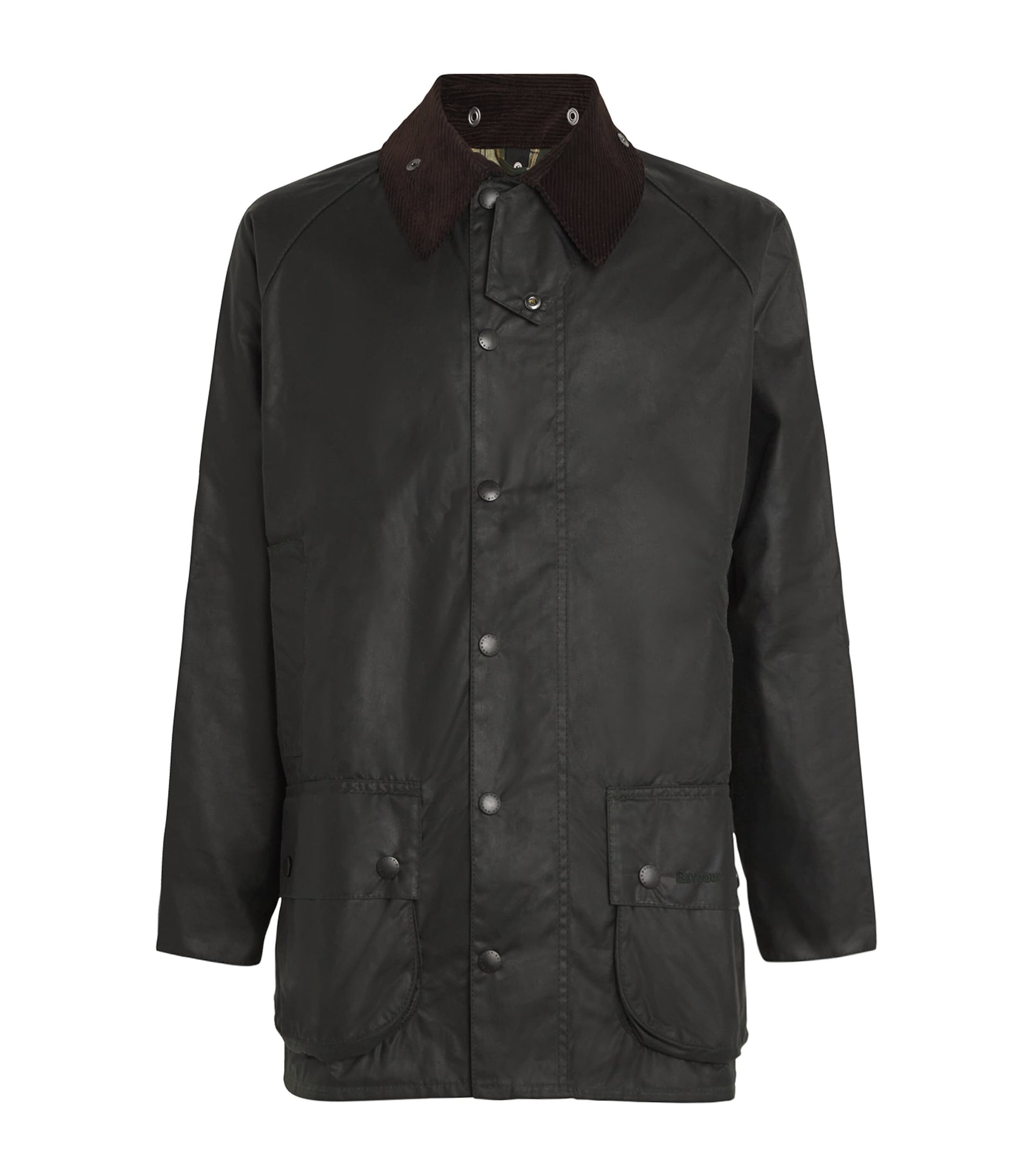 Barbour Green Waxed Beaufort Jacket