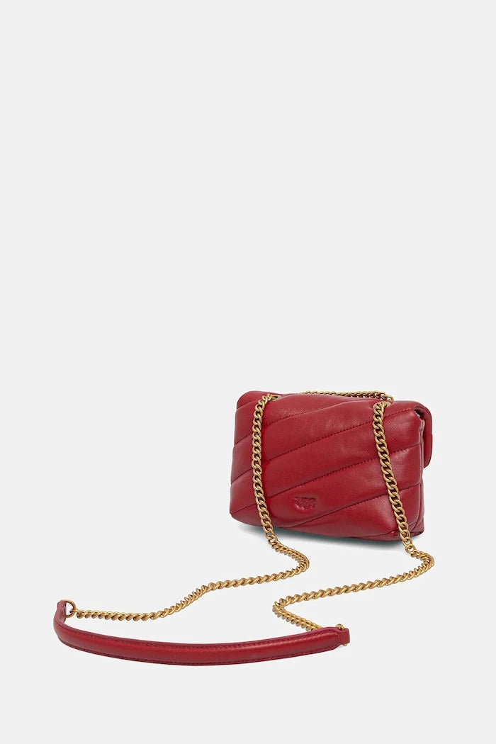 Pinko kadın deri crossbody çanta