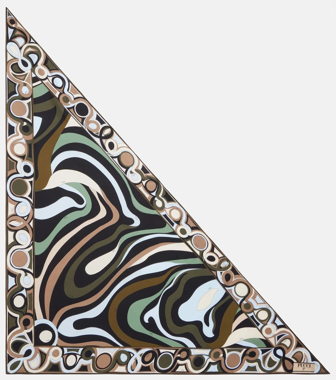 Pucci - Marmo silk twill scarf