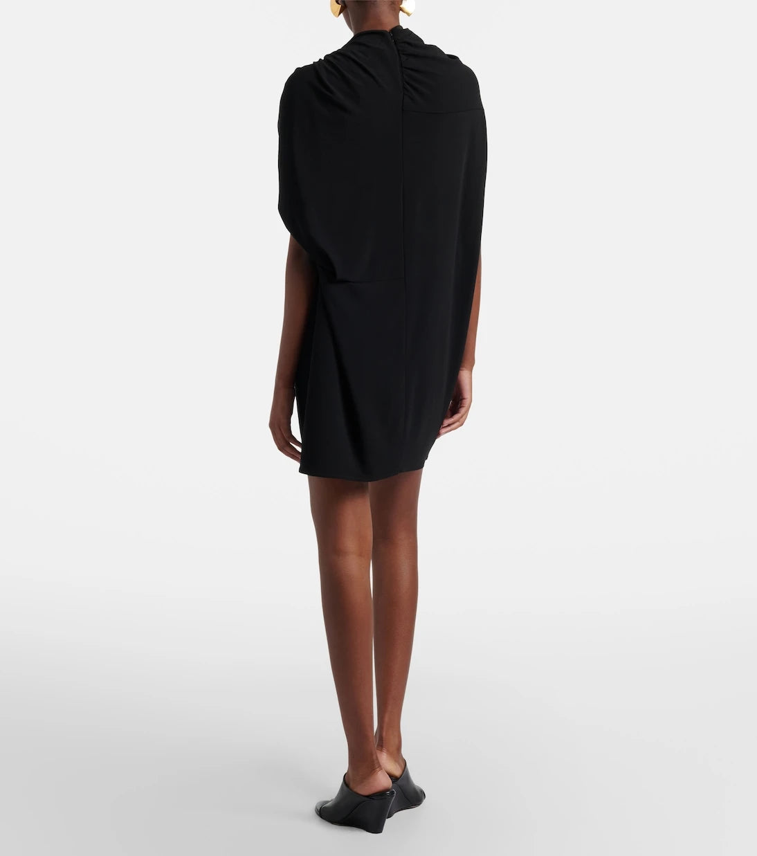 Sportmax - Draped crêpe minidress