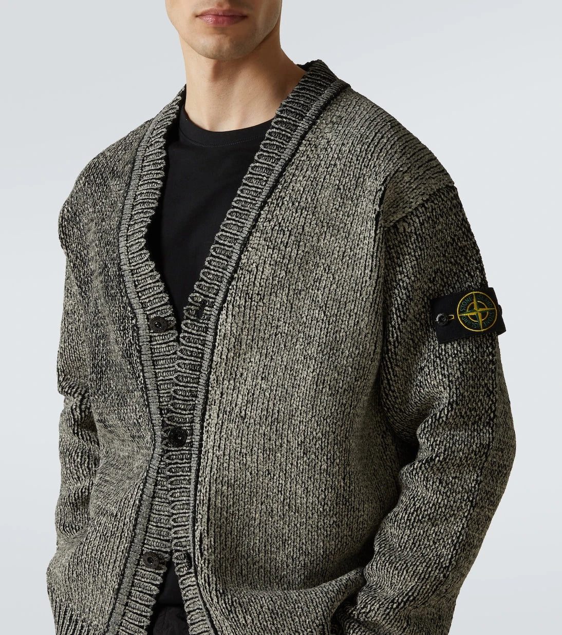 Stone Island - سترة قطنية كارديجان