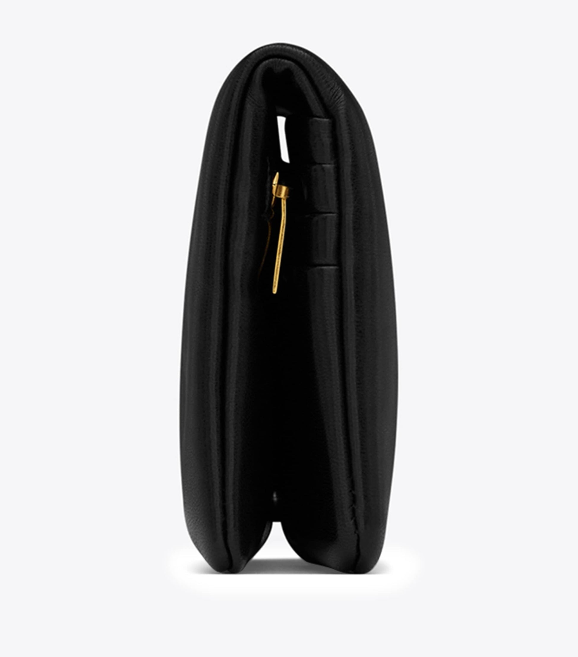 Black Leather Calypso Purse