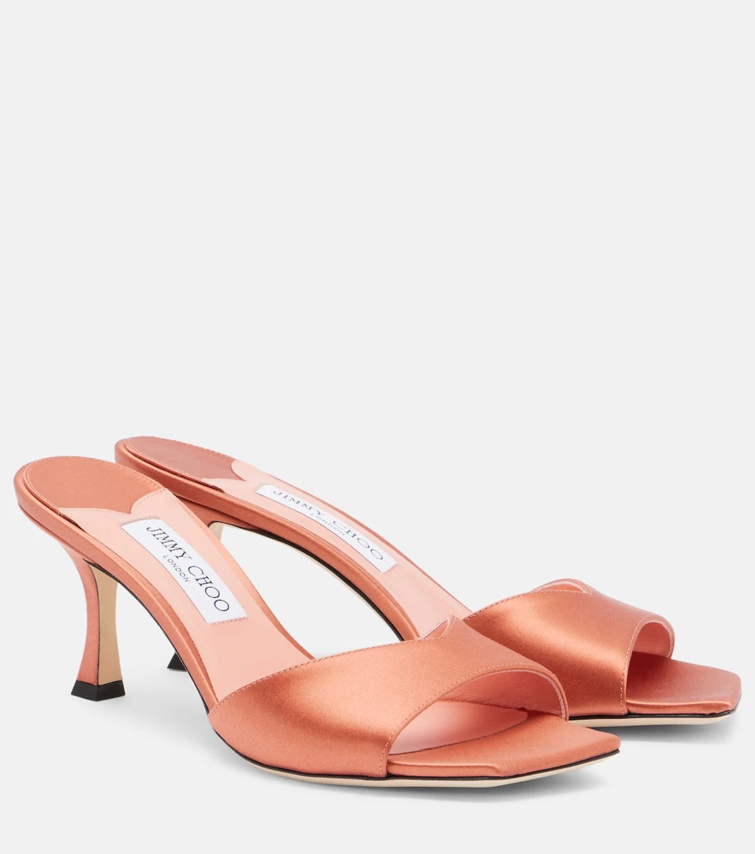 Jimmy Choo - Skye satin mules