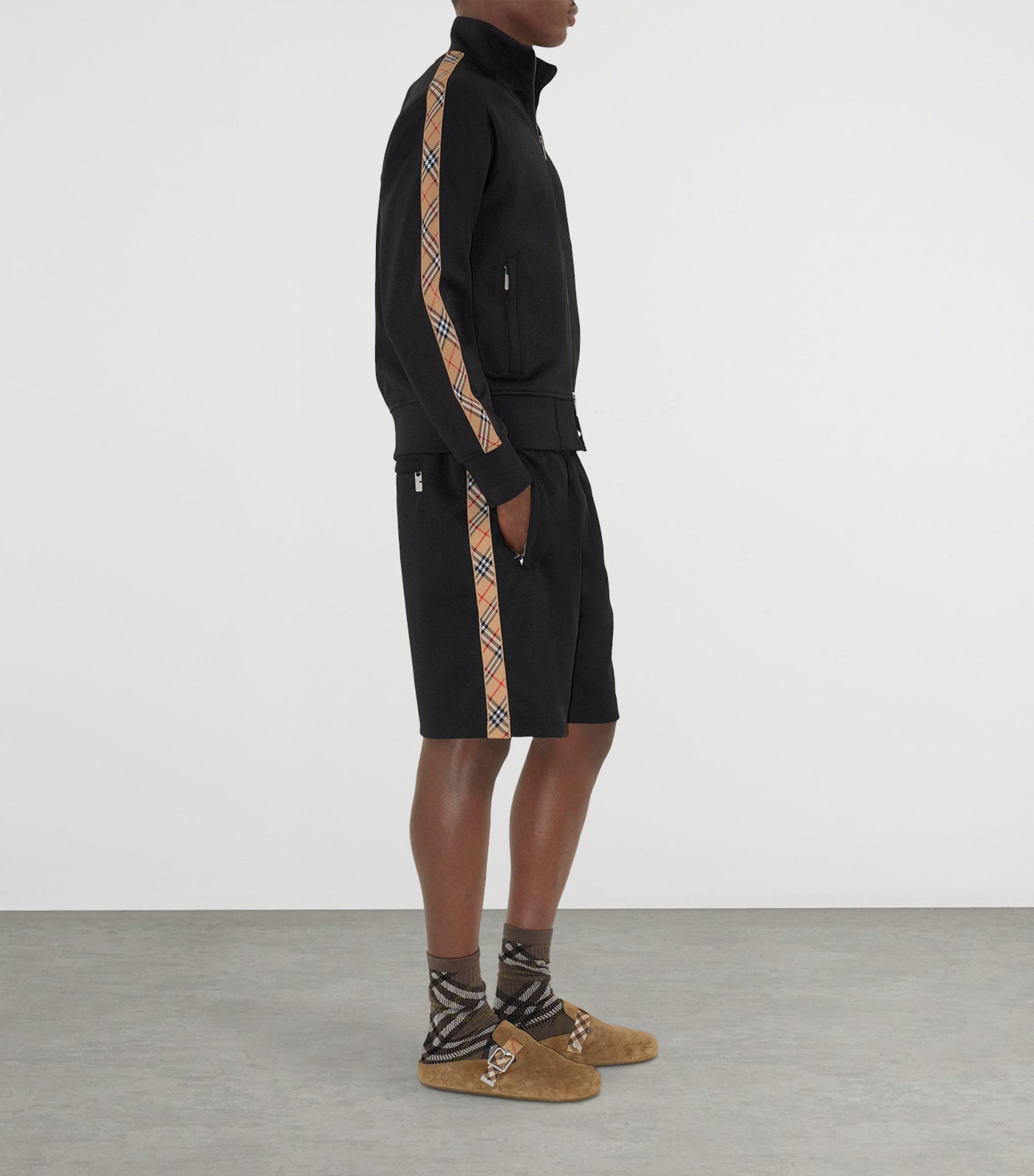 Check-Trim Track Jacket