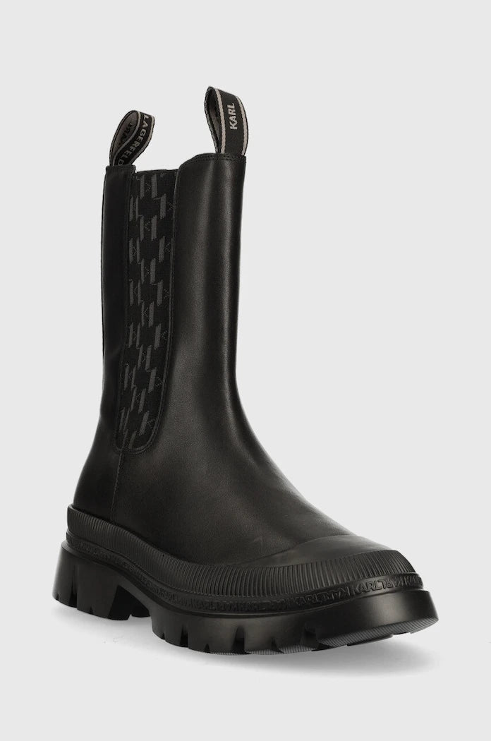 Кожени боти челси Karl Lagerfeld Trekka Mens