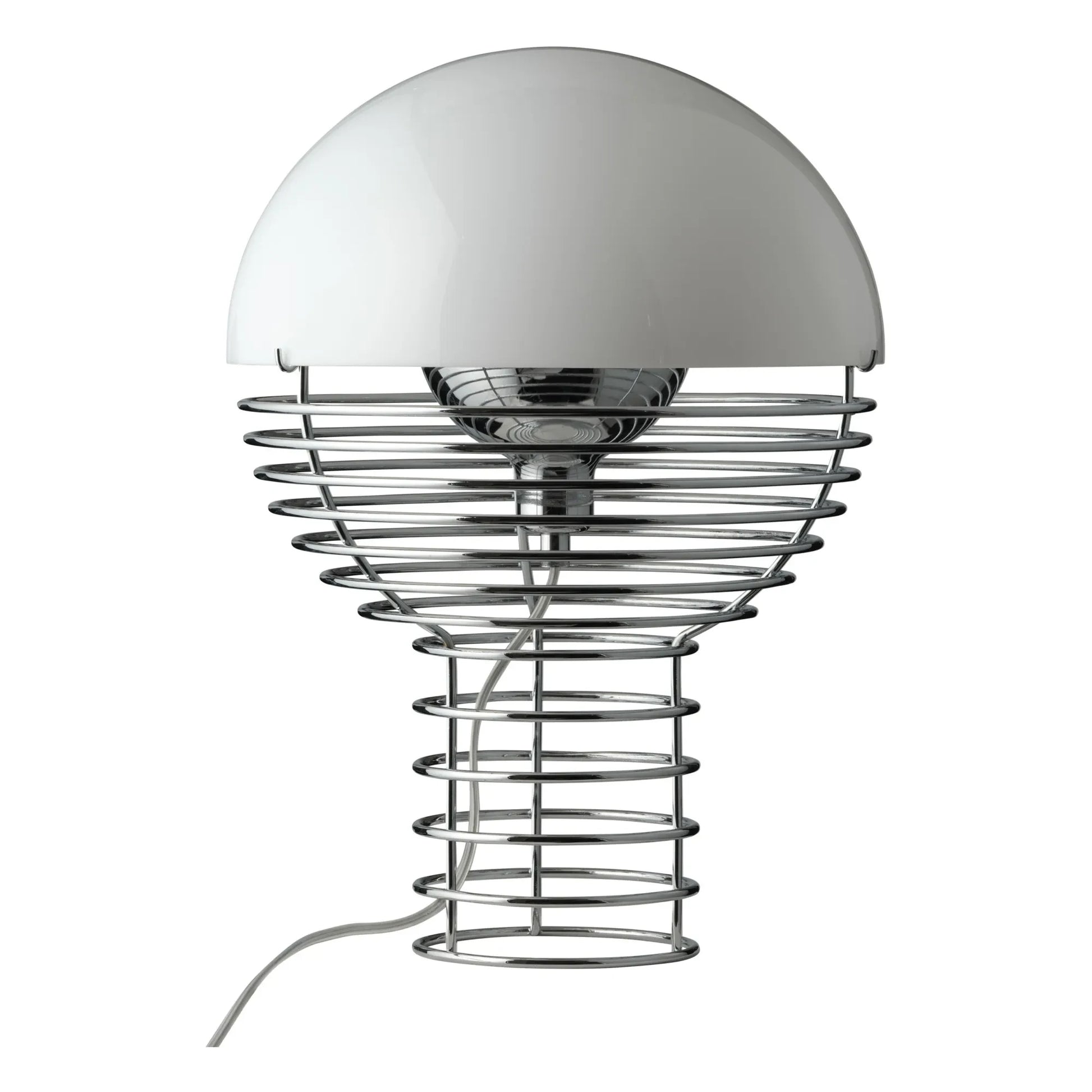 Verpan - Wire table lamp - Verner Panton | White