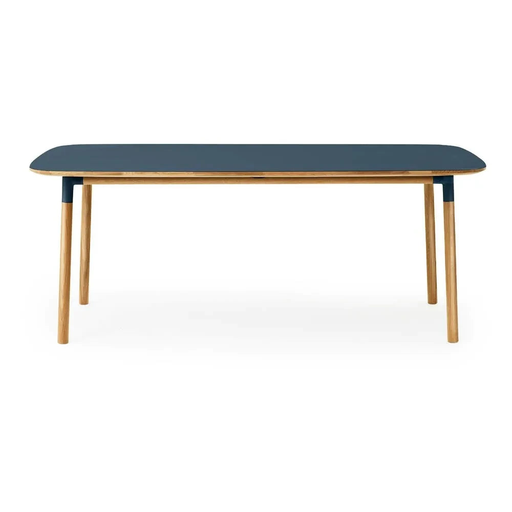 Normann Copenhagen - Form Rectangular Table 95x200cm | Blue