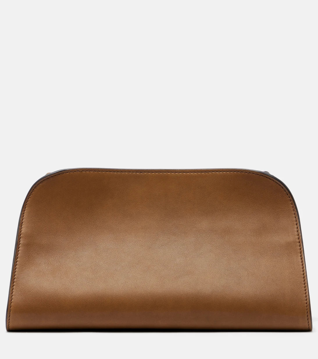 The Row - Peggy leather clutch