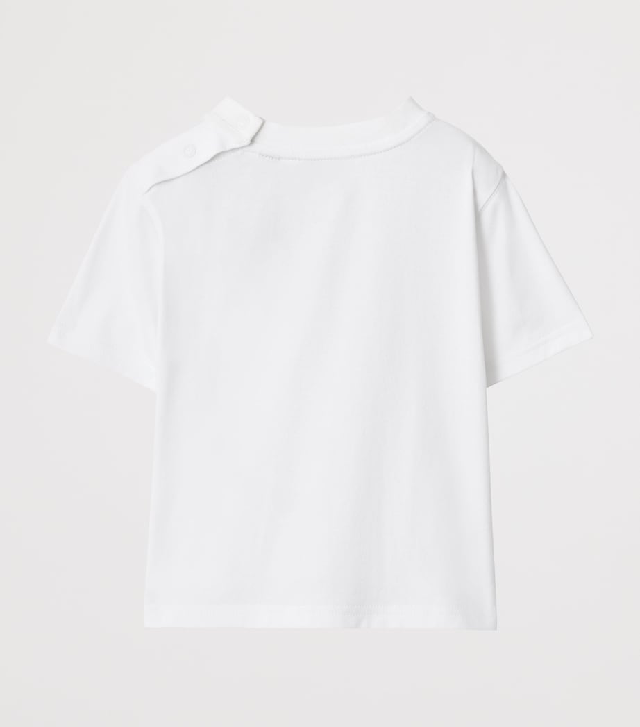 Burberry Kids Cotton Ski Bear T-Shirt (6 Months-3 Years)