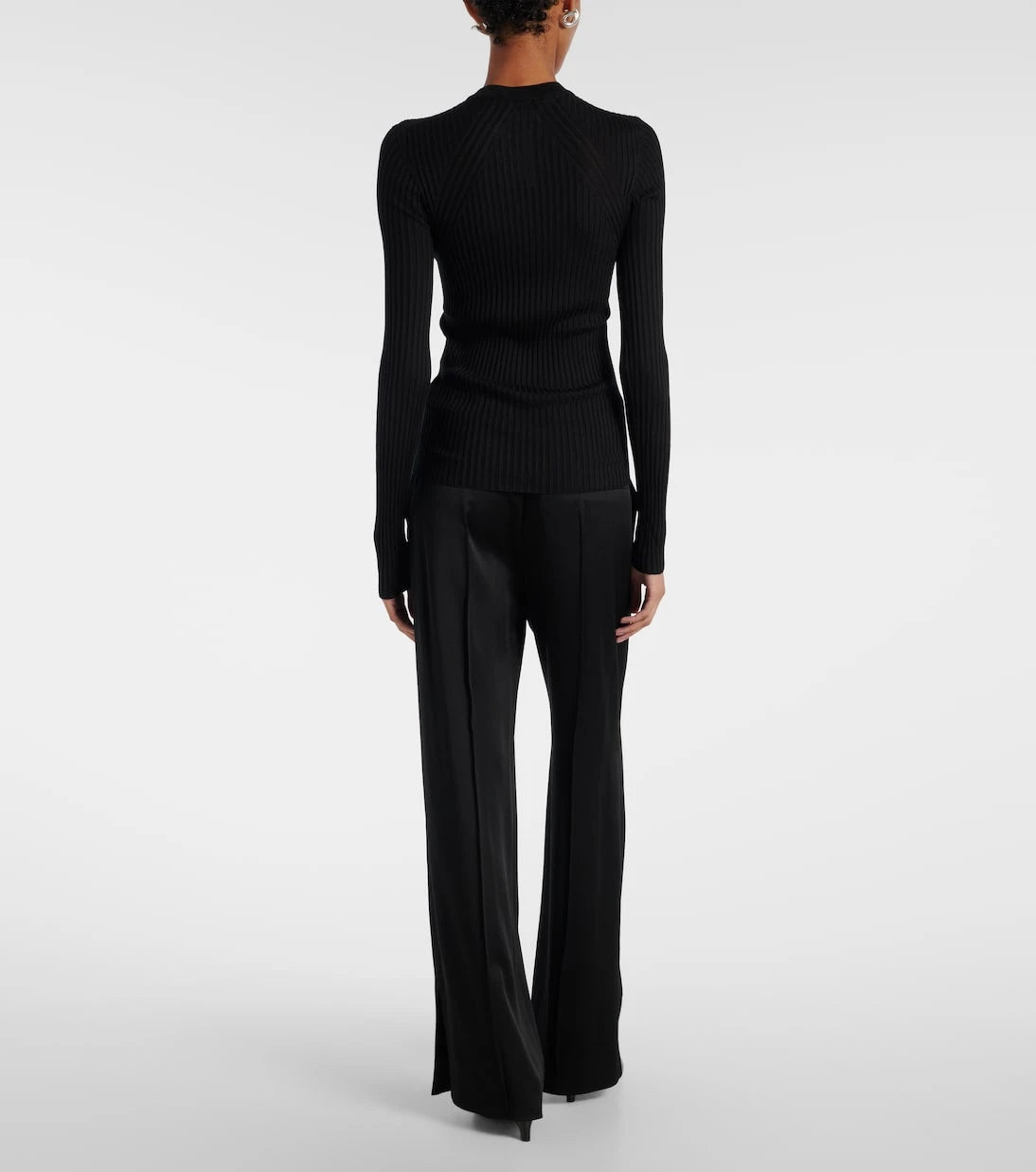 Jil Sander - Ribbed-knit silk sweater