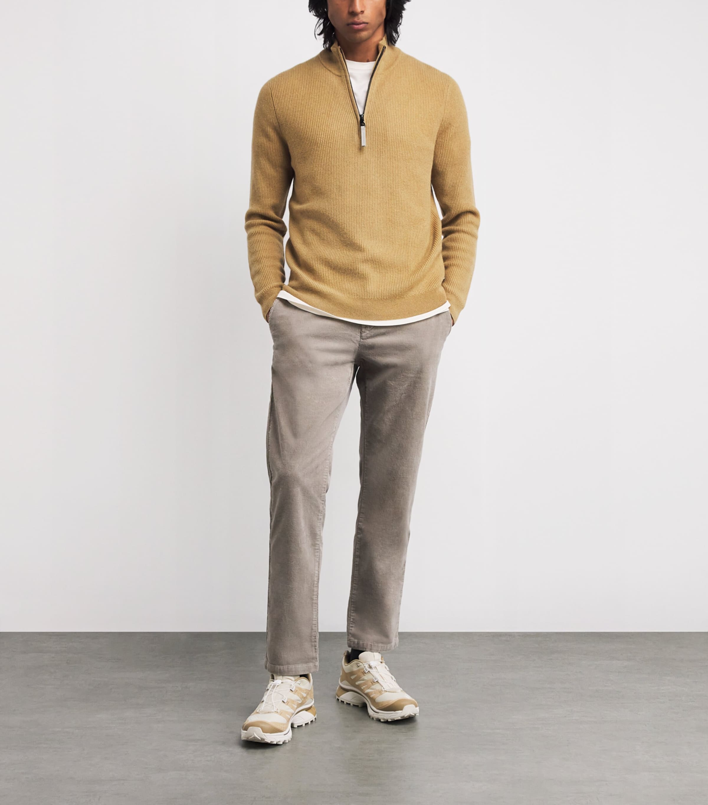 Derek Quarter-Zip Sweater