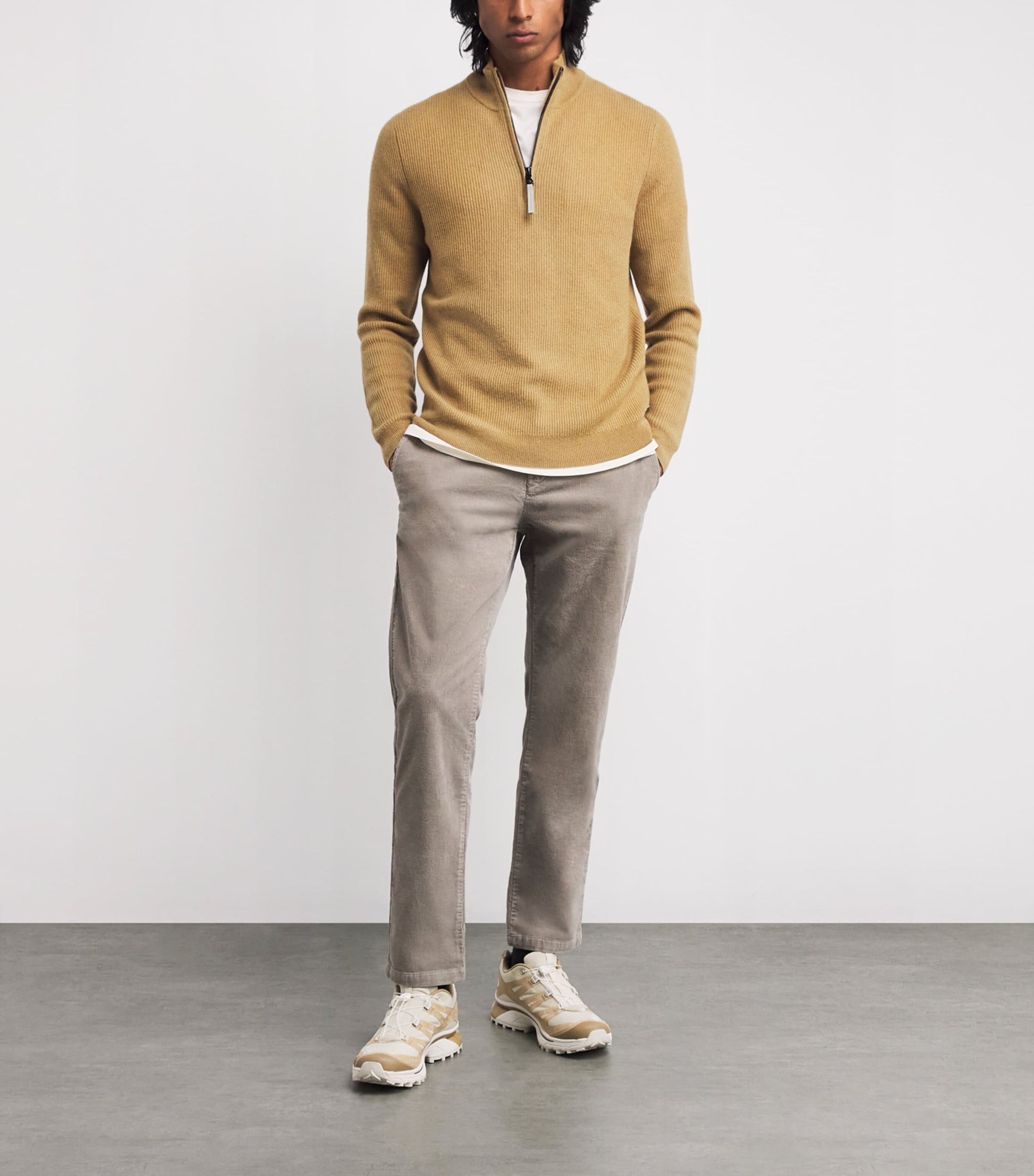 Derek Quarter-Zip Sweater