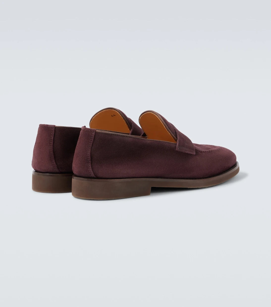 Brunello Cucinelli - Suede penny loafers