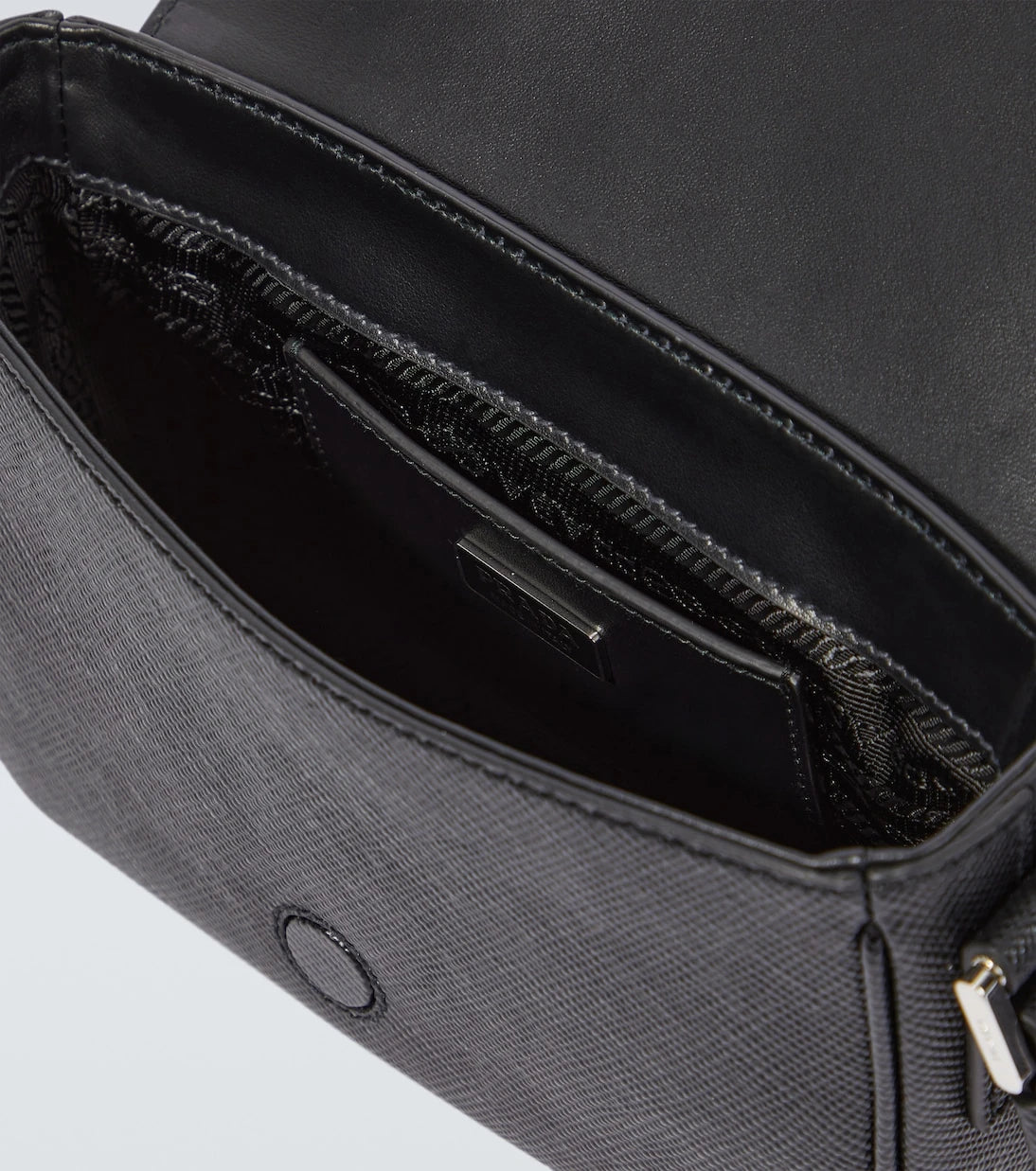Prada - Logo saffiano leather shoulder bag
