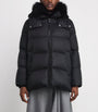 Black Down-Mink Technical Puffer Jacket (76cm)
